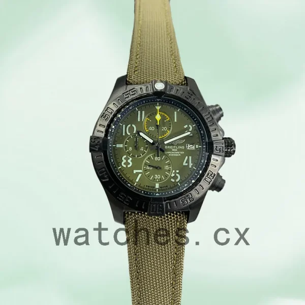 Breitling Avenger Men's V13317101L1X2 46mm Green Dial Quartz/Automatic - Image 2