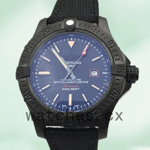 Breitling Avenger Men's 46mm V17311101B1W1 Strap Black-tone