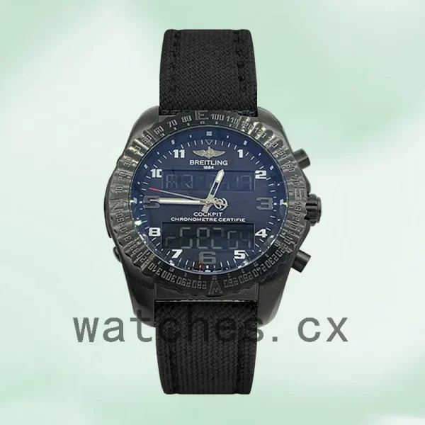 Breitling Professional 46mm Men's VB5010221B1W1 Strap Black-tone - Image 2