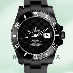 Rolex Submariner Men's Bamford 40mm Black Dial Oyster Bracelet
