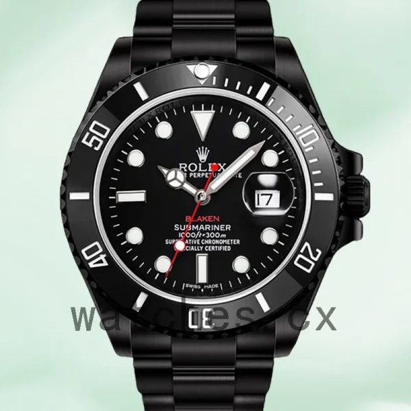 Rolex Submariner 116610 40mm Men's Black Dial Black-tone