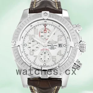 Breitling Avenger A13370 46mm Men's Leather Strap