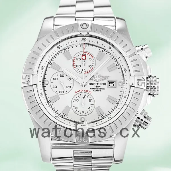 Breitling Avenger A1337011.A660 Men's 46mm Silver-tone Bracelet