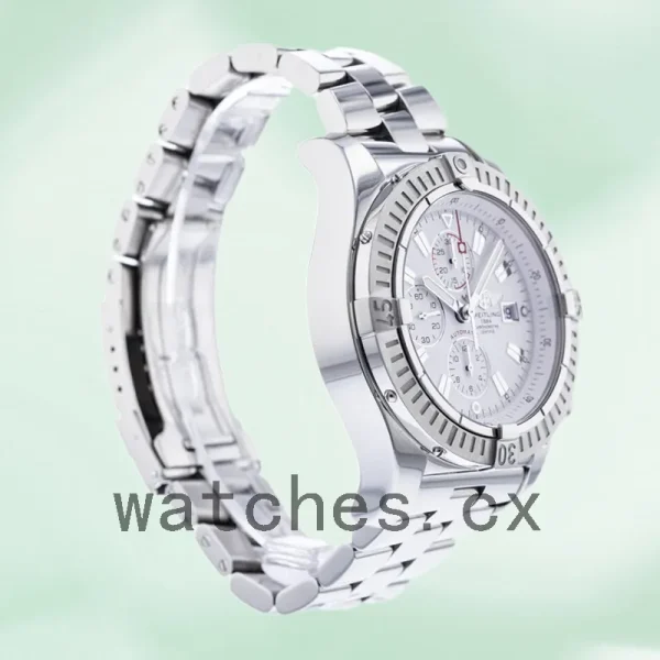 Breitling Avenger A1337011.A660 Men's 46mm Silver-tone Bracelet - Image 4