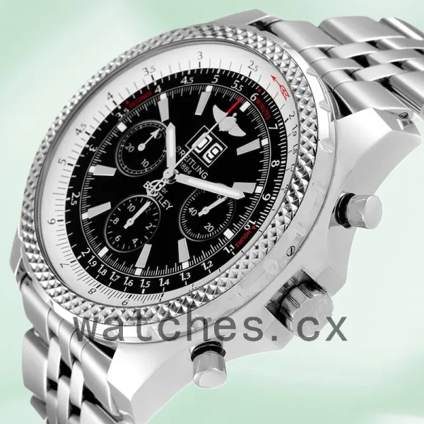 Breitling Bentley Men's A4436212.B728 46mm Bracelet Silver-tone - Image 3