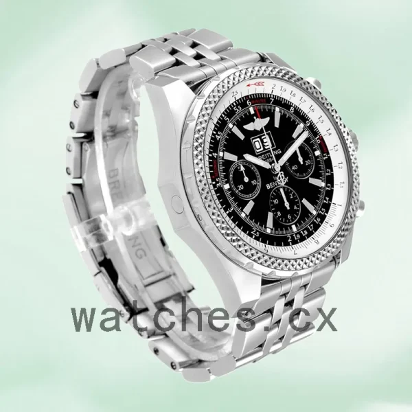Breitling Bentley Men's A4436212.B728 46mm Bracelet Silver-tone - Image 4