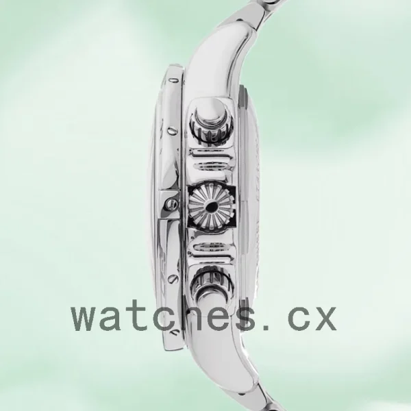 Breitling Chronomat 43mm AB0110 Men's Silver-tone White Dial - Image 3