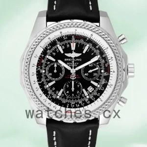 Breitling Bentley Men's 46mm A25362-001 Quartz/Automatic Leather Strap