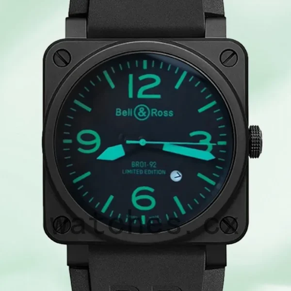 Bell&Ross Instruments Black Dial Automatic Men's 42mm BR01-92