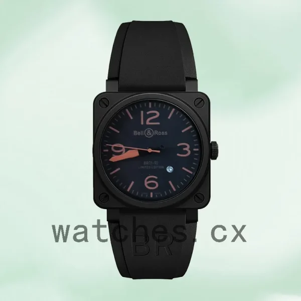 Bell&Ross Instruments 42mm Automatic BR01-92 Black Dial Men's - Image 2