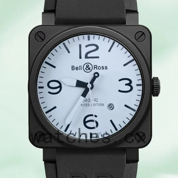 Bell&Ross Instruments Black Dial BR01-92 Men's 42mm Automatic