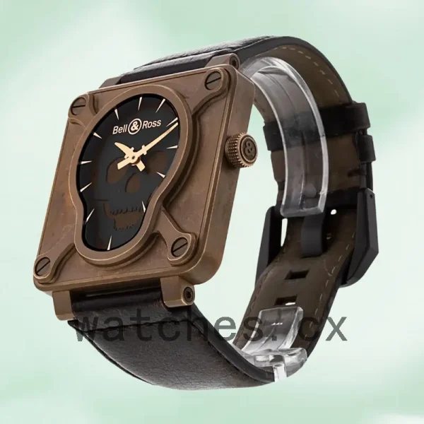 Bell&Ross Instruments 46mm Men's BR01-92 Sliver Dial Automatic - Image 3