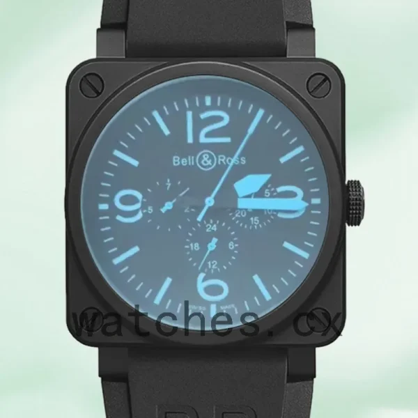 Bell&Ross Instruments Black Dial Men's BR01-94 46mm Automatic