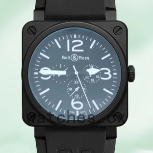 Bell&Ross Instruments BR01-94 Automatic 46mm Black Dial Men's