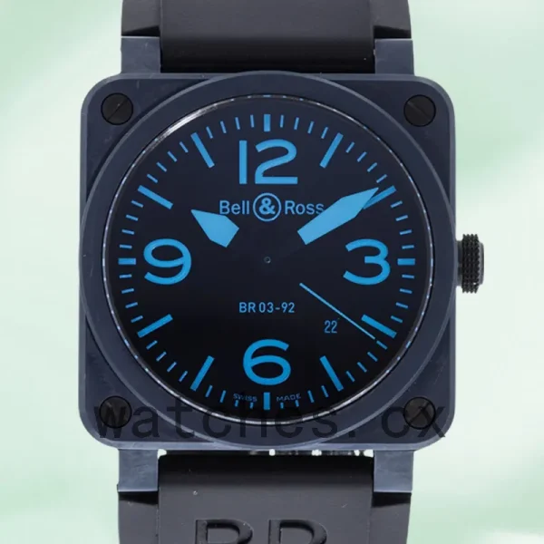 Bell&Ross Instruments 42mm BR03-92 Men's Blue Dial Automatic