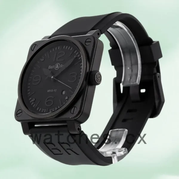 Bell&Ross Instruments BR03-92 42mm Automatic Men's Black Dial - Image 3