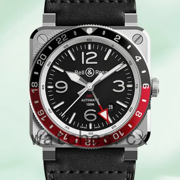 Bell&Ross Instruments Automatic Black Dial 42mm Men's BR03-93