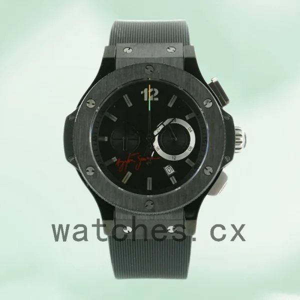 Hublot Big Bang 44mm BigBangBK003 Men's Rubber Band Black-tone - Image 2