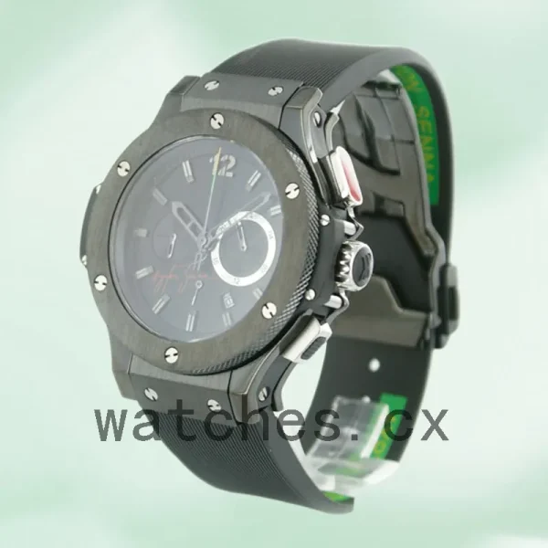 Hublot Big Bang 44mm BigBangBK003 Men's Rubber Band Black-tone - Image 3