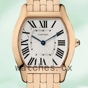Cartier Tortue W1556366 30mm Ladies Rose Gold-tone