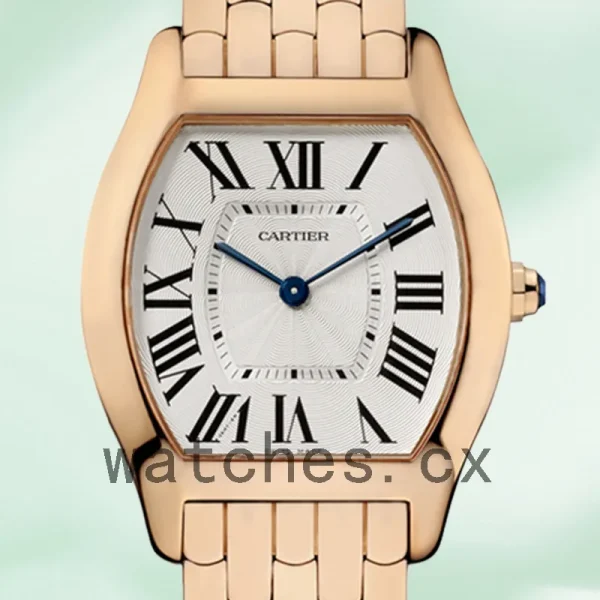Cartier Tortue W1556366 30mm Ladies Rose Gold-tone