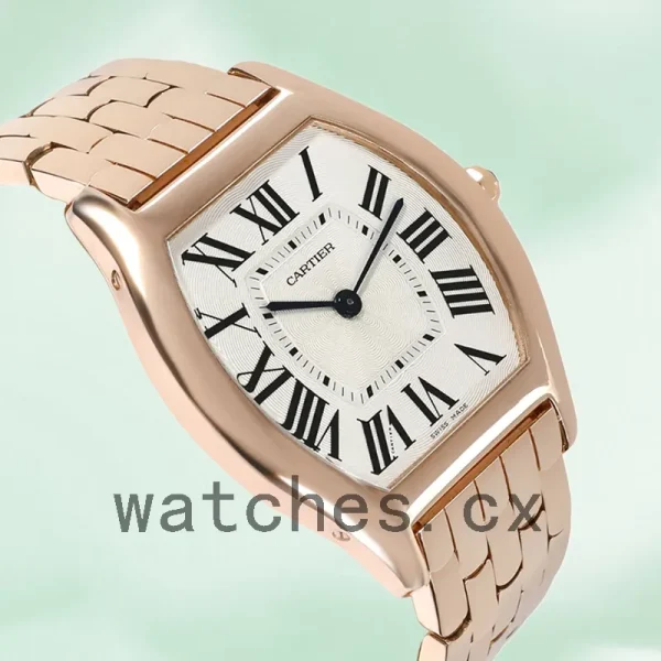 Cartier Tortue W1556366 30mm Ladies Rose Gold-tone - Image 4