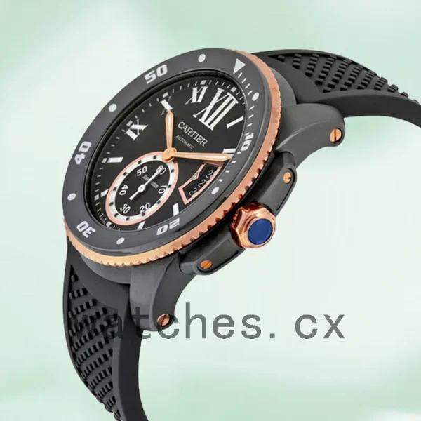 Cartier Calibre 42mm Men's W2CA0004 Black Dial Black-tone - Image 3