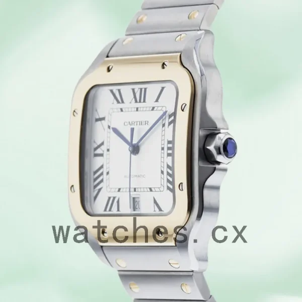 Cartier Santos 39mm W2SA0009 Men's Automatic White Dial - Image 3