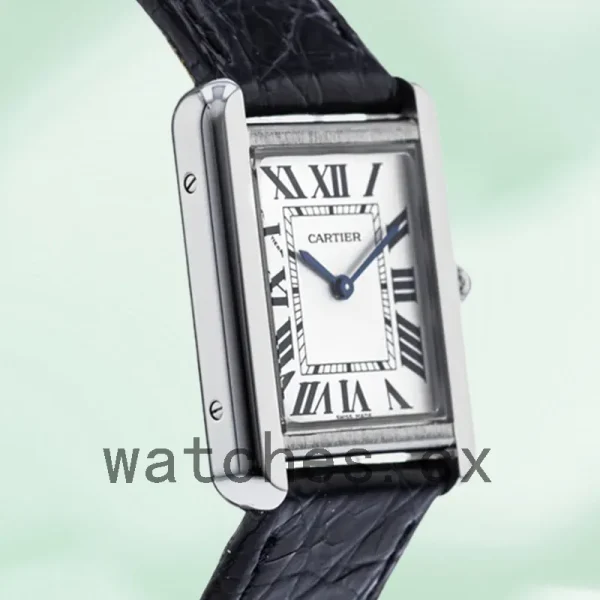 Cartier Tank Solo W5200005 Ladies 31mm Quartz Silver-tone - Image 3