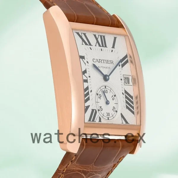 Cartier Tank MC Men's W5330001 36mm Rose Gold-tone - Image 3