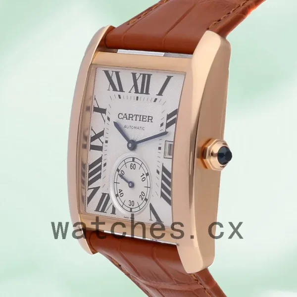 Cartier Tank MC Men's W5330001 36mm Rose Gold-tone - Image 4