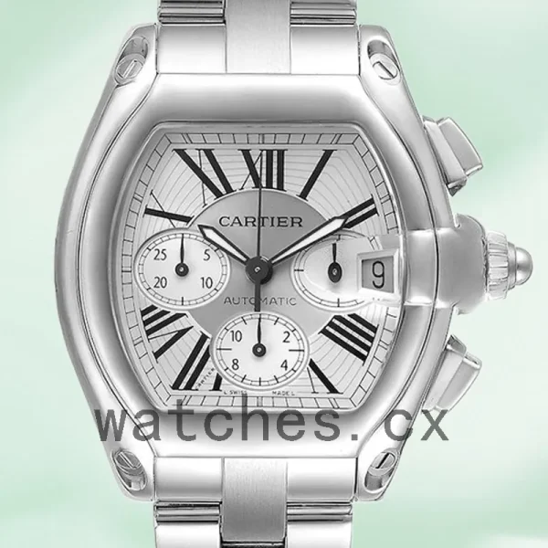Cartier Roadster W62019X6 41mm Men's Bracelet