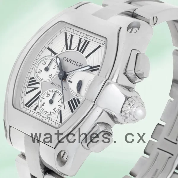Cartier Roadster W62019X6 41mm Men's Bracelet - Image 4