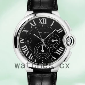 Cartier Ballon Bleu 47mm W6920052 Men's Silver-tone