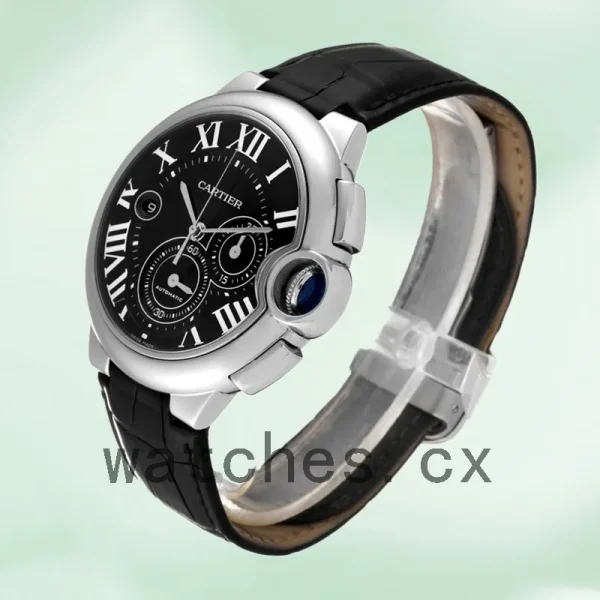 Cartier Ballon Bleu 47mm W6920052 Men's Silver-tone - Image 4