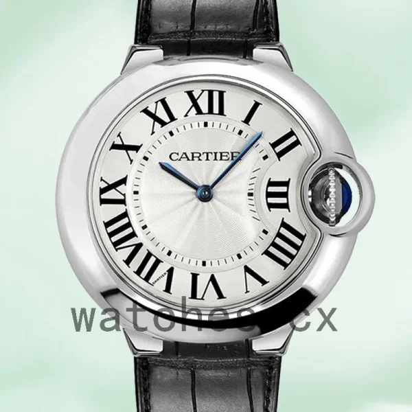 Cartier Ballon Bleu 33mm/36mm/46mm W6920055 Unisex Automatic Silver Dial