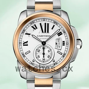 Cartier Calibre 42mm Men's W7100036 Bracelet Automatic