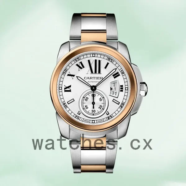 Cartier Calibre 42mm Men's W7100036 Bracelet Automatic - Image 2