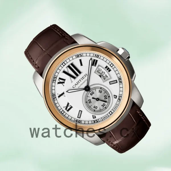 Cartier Calibre W7100039 42mm Men's White Dial Silver-tone - Image 3