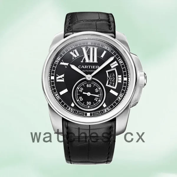 Cartier Calibre W7100041 42mm Men's Automatic Silver-tone - Image 2