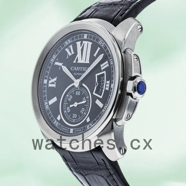Cartier Calibre W7100041 42mm Men's Automatic Silver-tone - Image 3