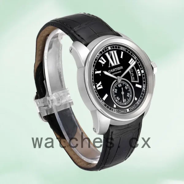 Cartier Calibre W7100041 42mm Men's Automatic Silver-tone - Image 4