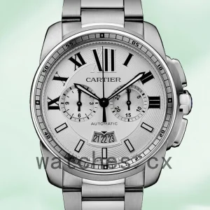 Cartier Calibre 42mm W7100045 Men's Bracelet Quartz