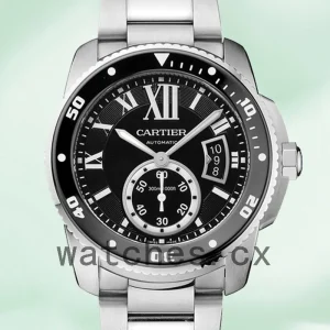 Cartier Calibre W7100057 42mm Men's Silver-tone