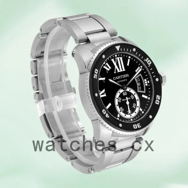 Cartier Calibre W7100057 42mm Men's Silver-tone - Image 4