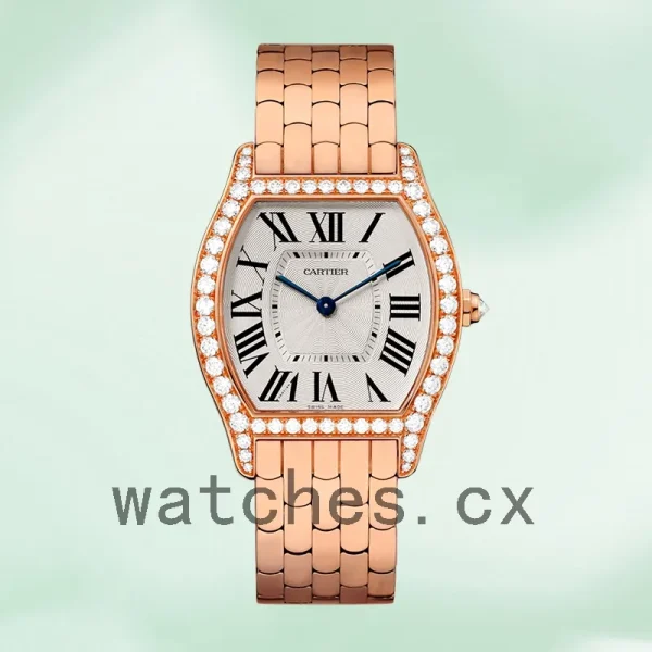 Cartier Tortue WA501012 30mm Ladies Quartz Rose Gold-tone - Image 2