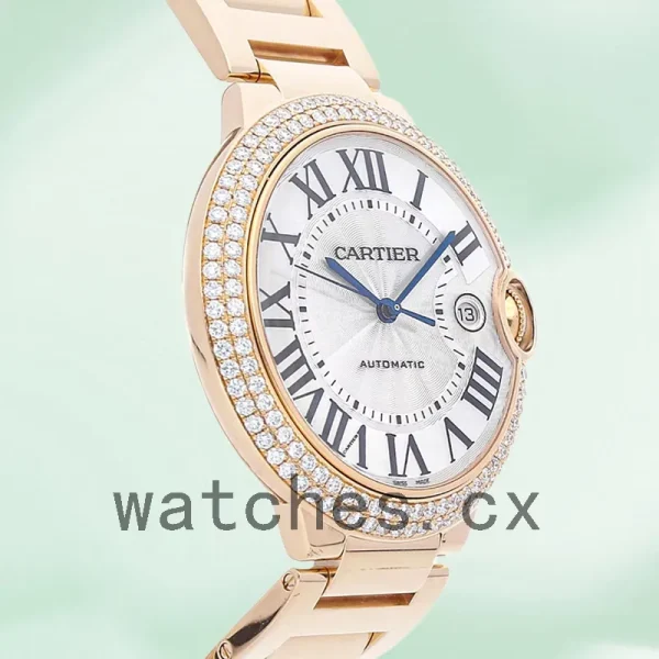 Cartier Ballon Bleu 42mm Men's WE9007Z3 Automatic - Image 3