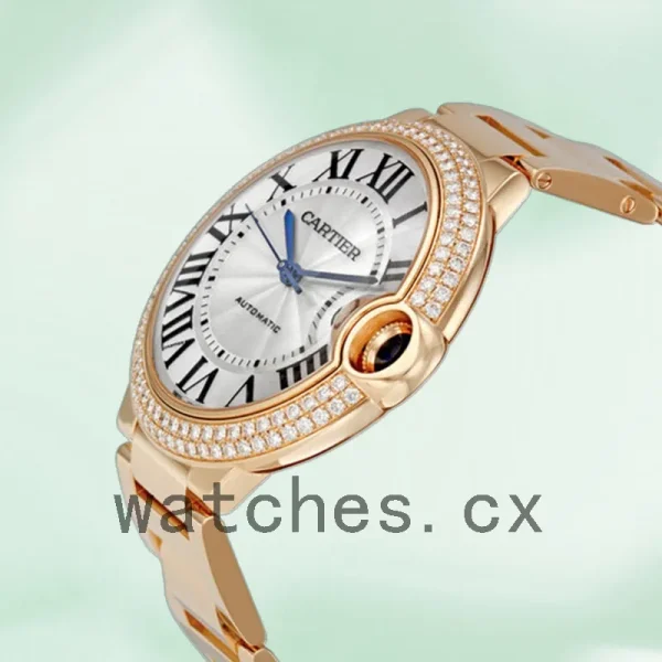 Cartier Ballon Bleu 42mm Men's WE9007Z3 Automatic - Image 4