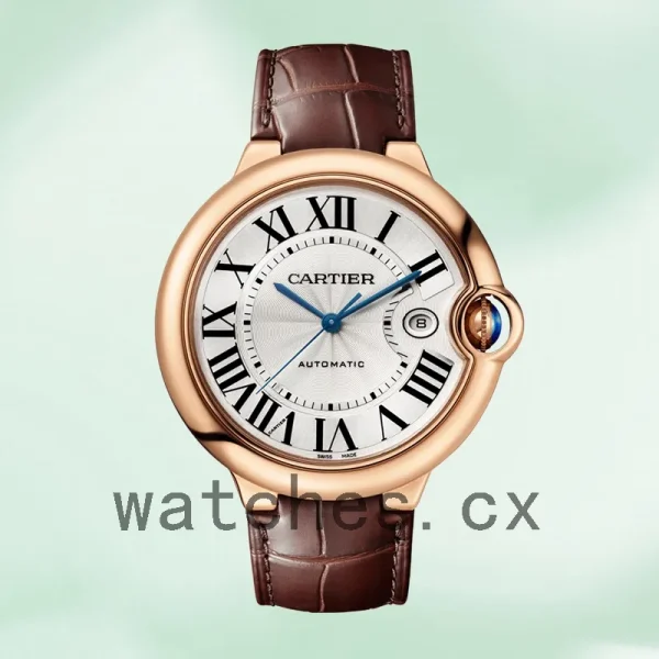 Cartier Ballon Bleu Men's 42mm WGBB0030 Automatic White Dial - Image 2