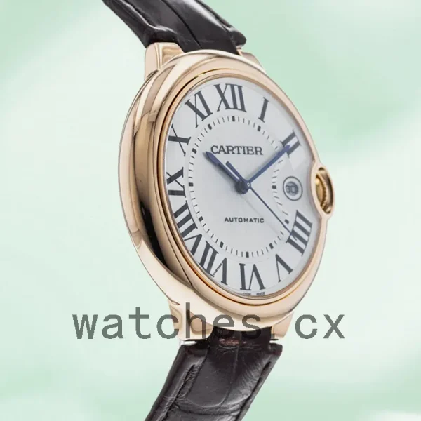 Cartier Ballon Bleu Men's 42mm WGBB0030 Automatic White Dial - Image 4